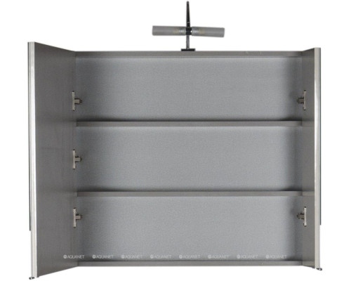 Зеркальный шкаф Aquanet Верона 75 белый