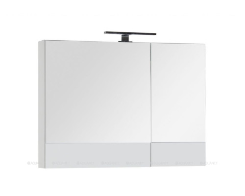 Зеркальный шкаф Aquanet Верона 90 белый