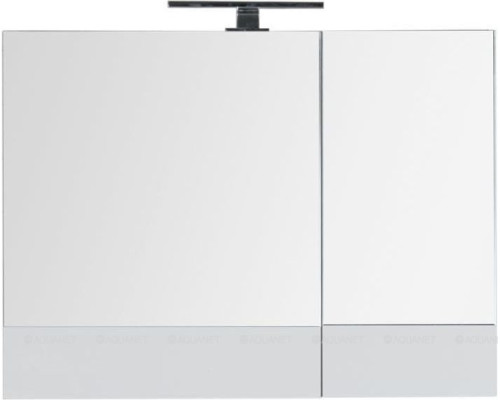 Зеркальный шкаф Aquanet Верона 90 белый