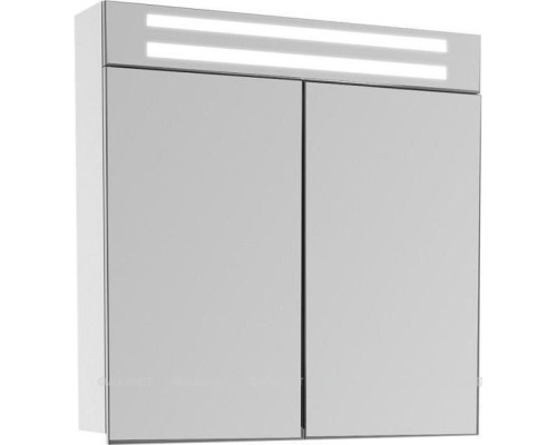 Зеркальный шкаф De Aqua Эколь 75 белый