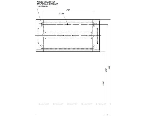 Зеркало Allen Brau Infinity 60 1.21020.WT белый