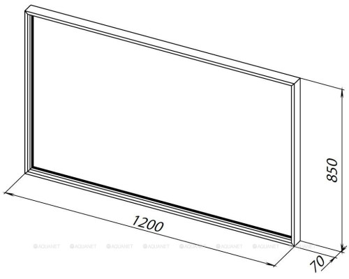 Зеркало Allen Brau Liberty 120 1.330017.60 медь браш