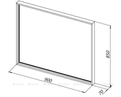 Зеркало Allen Brau Liberty 90 1.330015.60 медь браш