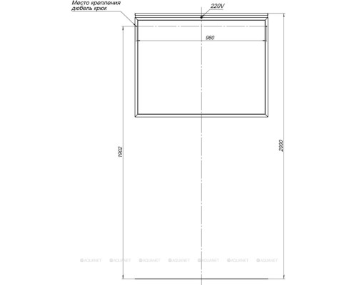 Зеркало Allen Brau Priority 100 1.31017.03 латунь браш
