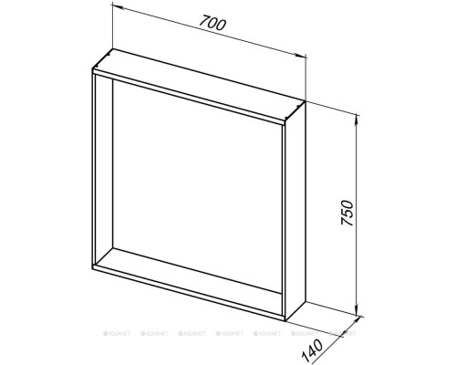 Зеркало Allen Brau Reality 70 1.32017.02 серебро браш