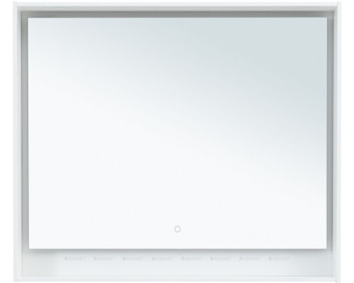 Зеркало Aquanet Милан 100 белый глянец
