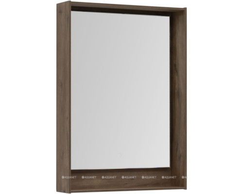 Зеркало Aquanet Милан 60 дуб рустикальный