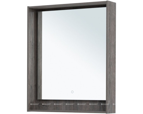 Зеркало Aquanet Милан 70 дуб рошелье