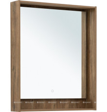 Зеркало Aquanet Милан 70 дуб рустикальный