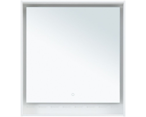 Зеркало Aquanet Милан 80 белый глянец