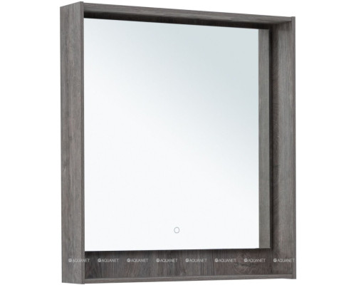 Зеркало Aquanet Милан 80 дуб рошелье
