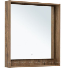 Зеркало Aquanet Милан 80 дуб рустикальный