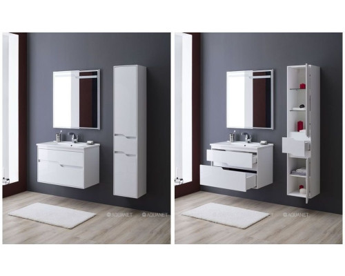 Зеркало Aquanet Модена 85 белый