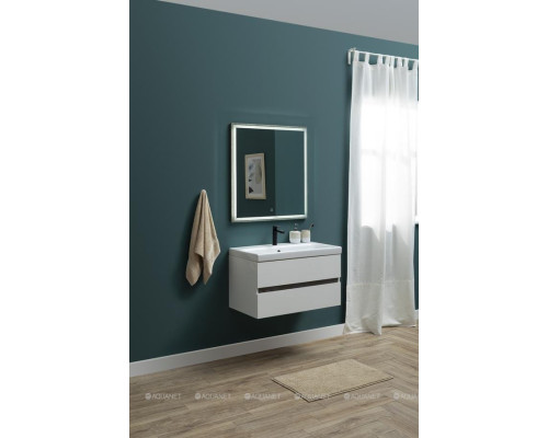 Зеркало Aquanet Nova Lite 75 дуб рошелье LED