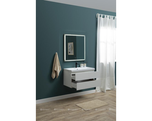 Зеркало Aquanet Nova Lite 75 дуб рошелье LED