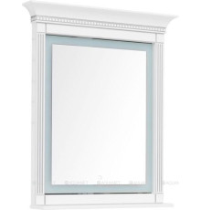 Зеркало Aquanet Селена 90 белый/серебро