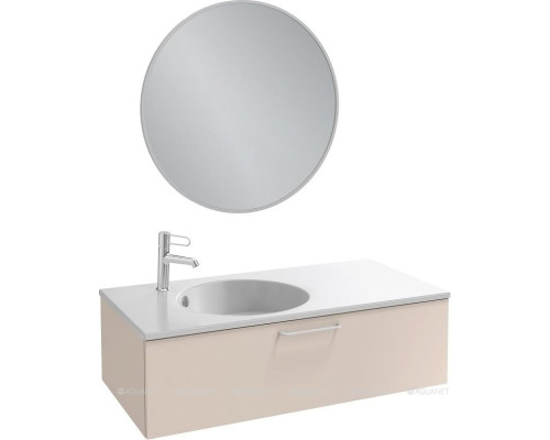 Зеркало Jacob Delafon Odeon Rive Gauche 50 EB1176-F30 белый сатин