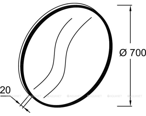 Зеркало Jacob Delafon Odeon Rive Gauche 70 EB1177-00 белый