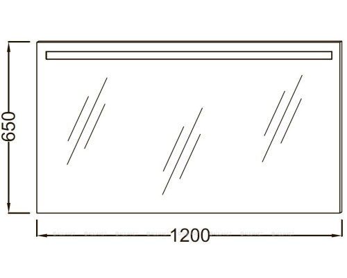 Зеркало Jacob Delafon Parallel 120 EB1418RU-NF