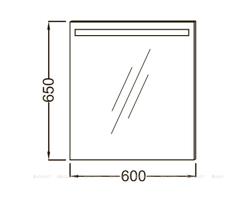 Зеркало Jacob Delafon Parallel 60 EB1411RU-NF