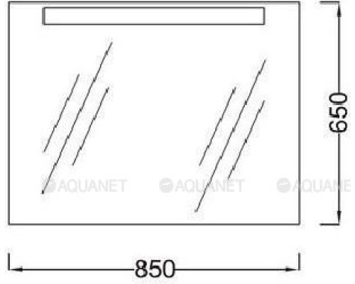 Зеркало Jacob Delafon Presquile 85 EB1109-NF