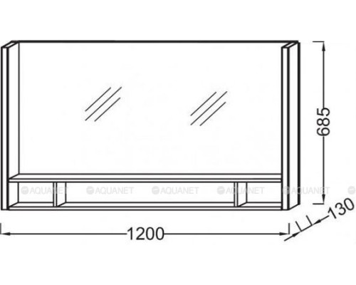 Зеркало Jacob Delafon Terrace 120 EB1183-NF