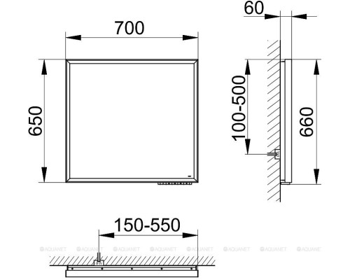 Зеркало Keuco Royal lumos 70 14597132000