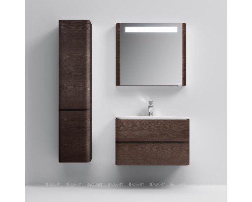 Зеркало-шкаф AM.PM Sensation 80 M30MCR0801TF табачный дуб