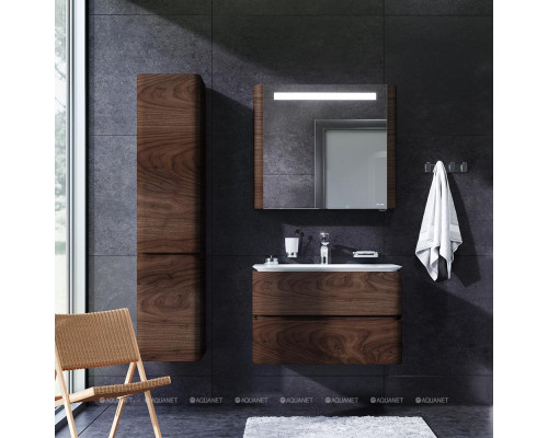 Зеркало-шкаф AM.PM Sensation M30MCL0801NF орех