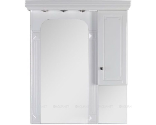 Зеркало-шкаф Aquanet Фредерика 100 белый