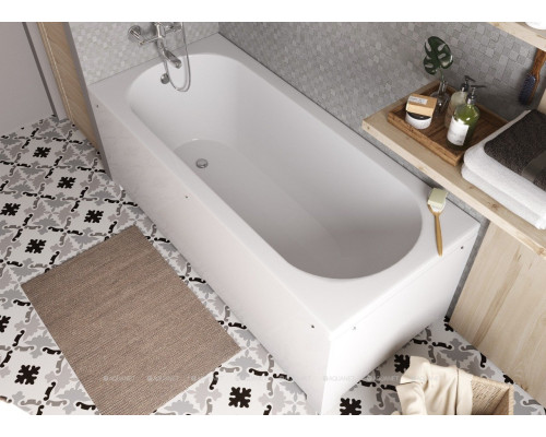 Ванна из искусственного мрамора Aquanet Lotos Stone 170x75