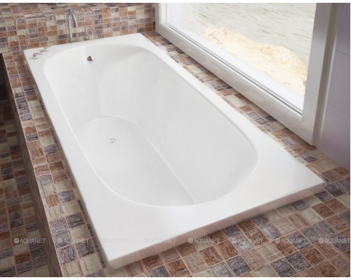 Ванна из искусственного мрамора Aquanet Lotos Stone 180x70 AQ-00368587