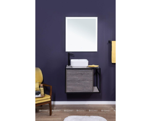 Зеркало Aquanet Nova Lite 75 белый LED