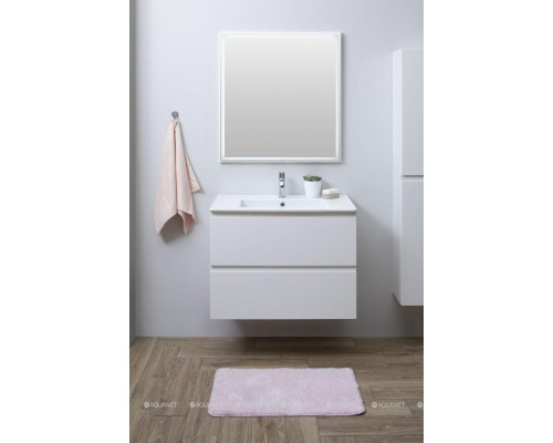 Зеркало Aquanet Nova Lite 75 белый LED