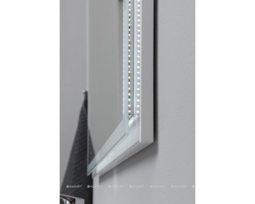 Зеркало Aquanet Nova Lite 75 белый LED