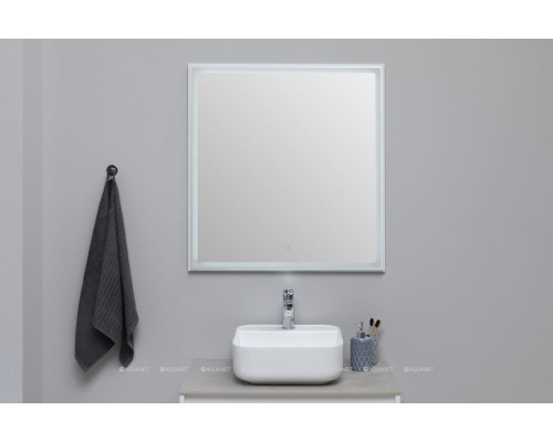 Зеркало Aquanet Nova Lite 75 белый LED