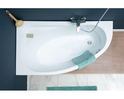 Акриловая ванна Aquanet Mia 140x80 L
