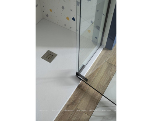 Душевой уголок Aquanet Ideal AE-AXC92MB-S-B 1200x900, прозрачное стекло