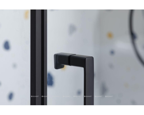 Душевой уголок Aquanet Ideal AE-AXC92MB-S-B 1200x900, прозрачное стекло