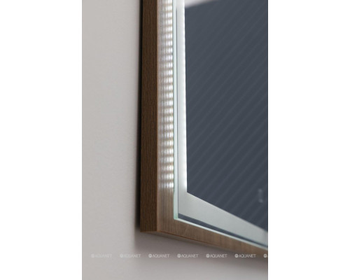 Зеркало Aquanet Nova Lite 75 дуб рустикальный LED