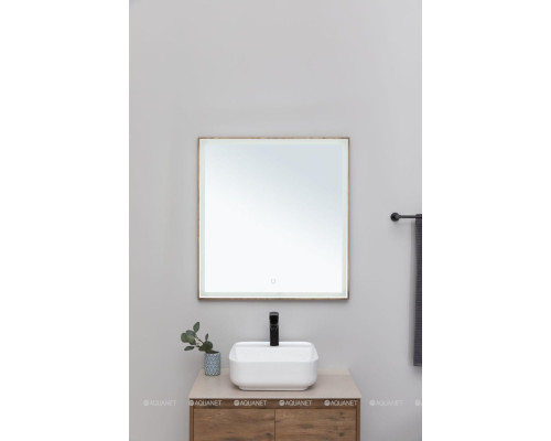 Зеркало Aquanet Nova Lite 75 дуб рустикальный LED