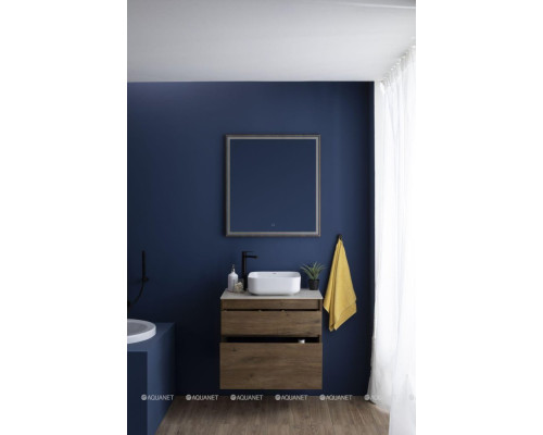 Зеркало Aquanet Nova Lite 75 дуб рустикальный LED