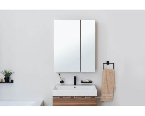 Зеркальный шкаф Aquanet Нью-Йорк 70 орех