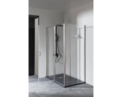 Душевой уголок Allen Brau Priority 140x90 3.31011.BA + 3.31017.BA серебро браш