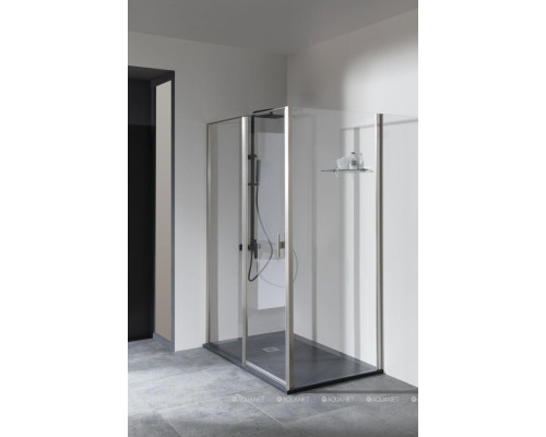 Душевой уголок Allen Brau Priority 140x90 3.31011.BA + 3.31017.BA серебро браш