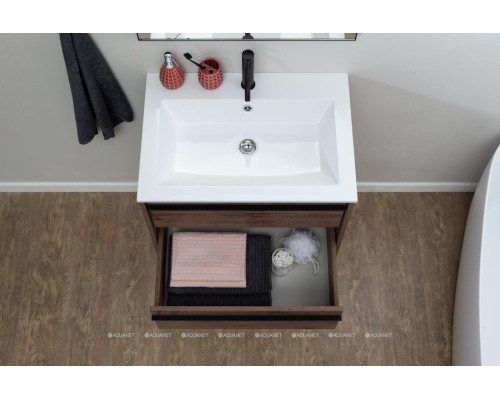 Зеркало De Aqua Сильвер 70 черный