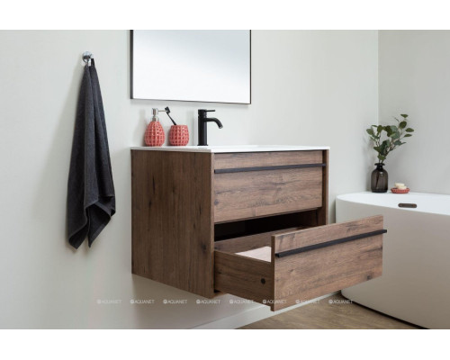 Зеркало De Aqua Сильвер 70 черный