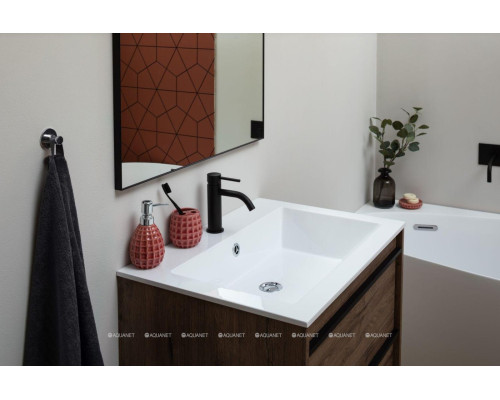 Зеркало De Aqua Сильвер 70 черный