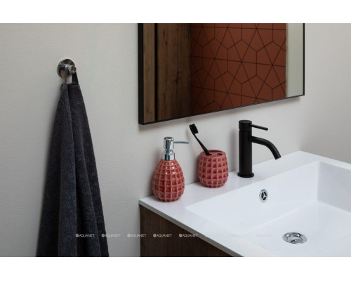 Зеркало De Aqua Сильвер 70 черный