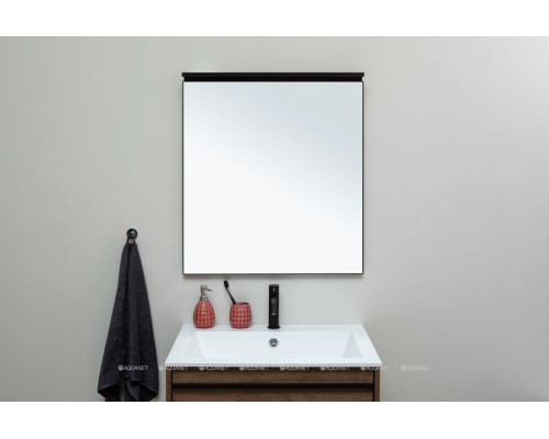 Зеркало De Aqua Сильвер 70 черный